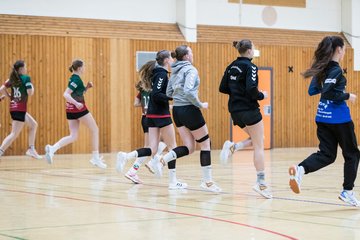 Bild 19 - wCJ TSV Ellerau - HSG Kremperheide/Muensterdorf : Ergebnis: 22:20